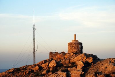 Pico de Peñagolosa al atardecer