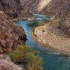 View looking West over the Colorado River from the River Trail