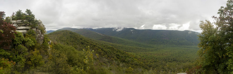 Panorama of Big Schloss view