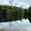 Pretty lake on the grounds.