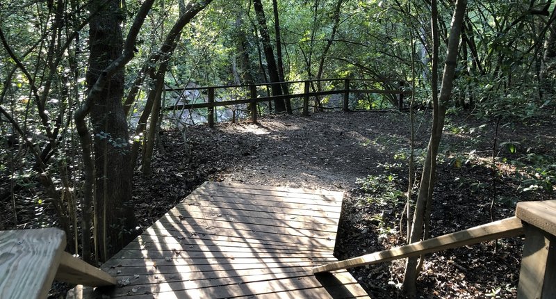 Outlook on the Creekside Trail.