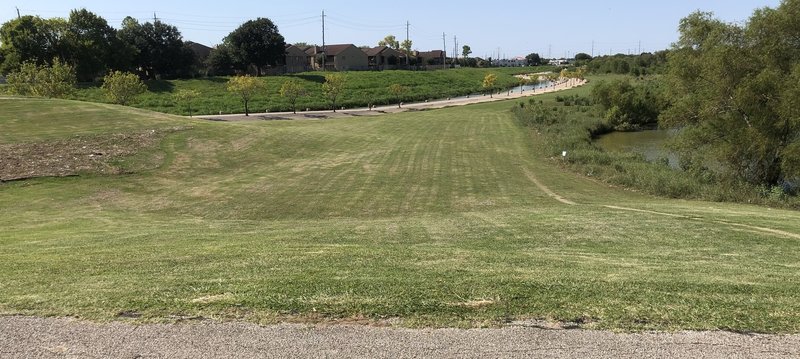 Low elevation portion of the Outer Loop from the Arthur Storey High Path.