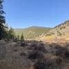 Closer to the Guanella Pass side of the route going back west.