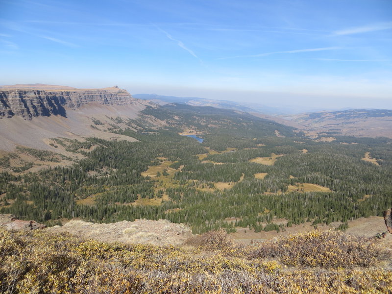 Looking east from the Devil's Causeway towards the Chinese Wall.