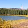 The Devil's Causeway from Mosquito Lake, on the Bear River Trail.