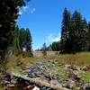 Below the Fish Lake Dam on Little Butte Creek.