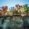 Bluffs overlooking the river.