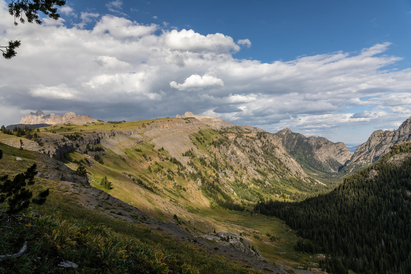 Sunset over Death Canyon