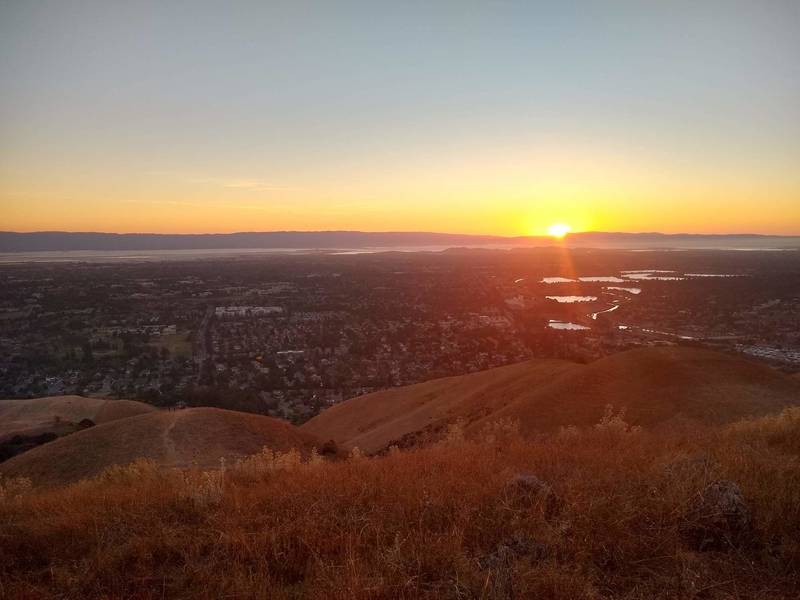 Sunset over fremont