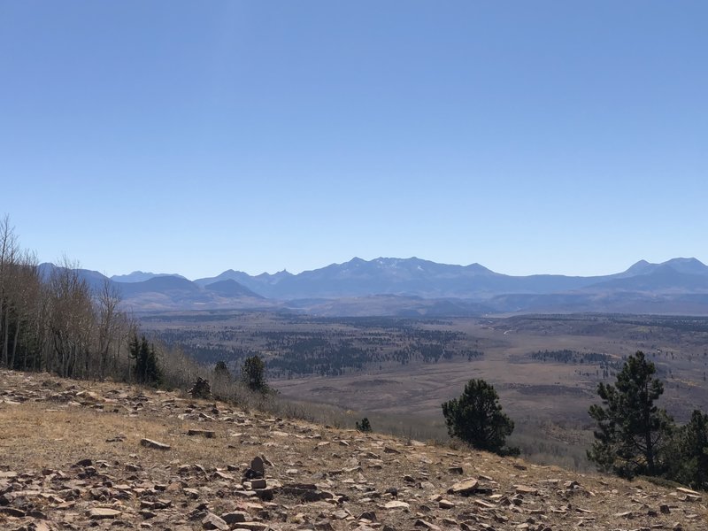 Spotted Lizard Head in the distance.