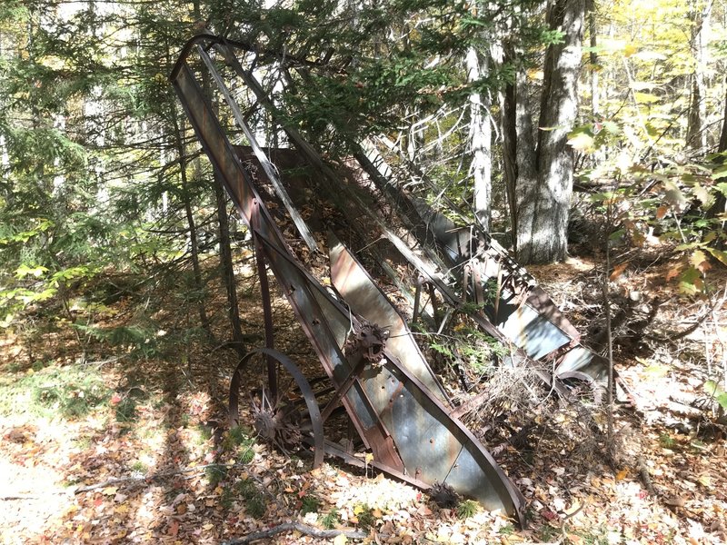 Old Farm Equipment off Leavitt Hill Road.