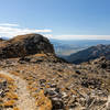 Jackson Hole from the highest point on the trail across Static Peak.