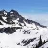 Frisco Mountain in early summer from below Heather Pass.