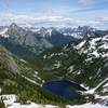 The Cascades over Lake Ann