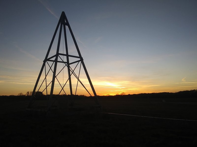 A tower at Huffman prairie.