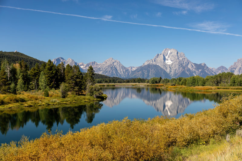 Mount Moran from Oxbow Bend