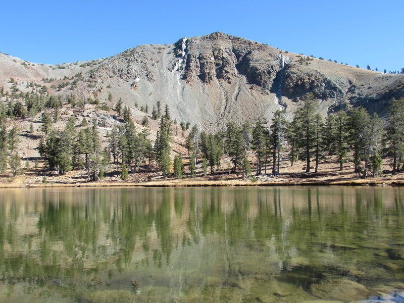 Lake on the way up to Mount Eddy.