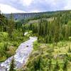 The Ferris Fork of the Bechler River just before in joins the Gregg Fork and Phillips Fork in the Three River Junction area. Don't miss campsite 9D1 if you can help it.