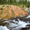 The Gregg Fork next to campsite 9D1 is full of thermal features that create warm spots in the river perfect for relaxation. The other two forks in the Three River Junction area are also full of thermal features.