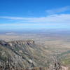 View of Sierra Vista from Peak.