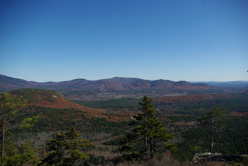 View of the valley from Red Ridge Trail.