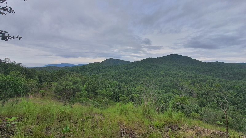 View from the ridge top.