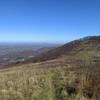 View from the ridgeline of Rice Fields