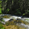 Fording Tenmile Creek can be hazardous.