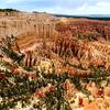 This trail offers stunning views of the Bryce amphitheater area.