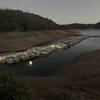 View from trail of the houseboat marina.