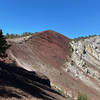 Cinder cone to the crest.