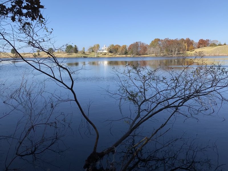 Looking across the Oxbow.