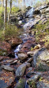 View of Hidden Falls.