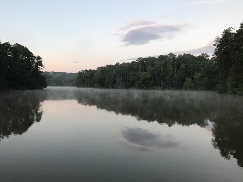 From the bridge at Area B