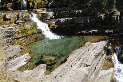 Small section of Gradas de Soaso (Soasa cascades)
