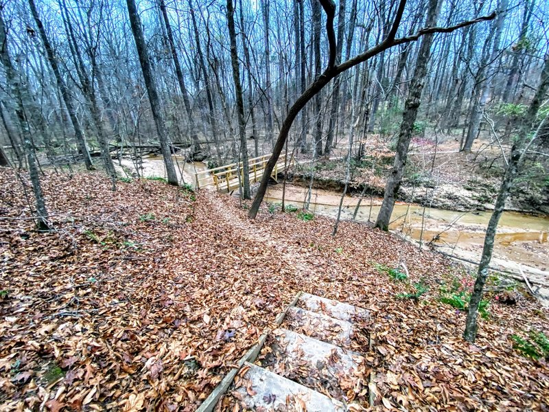 Bridge over the Long Branch Creek