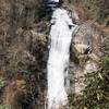 Zoom shot of falls