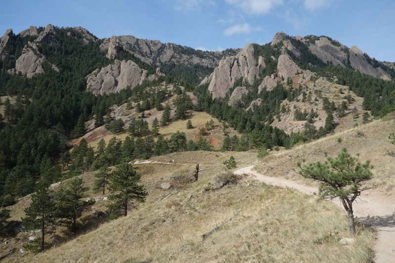 NCAR Trail in the fall.