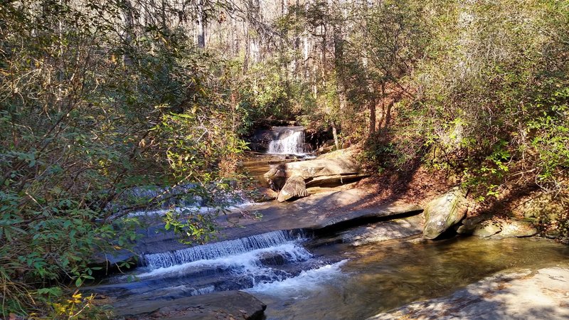 Small waterfall on Carrick Creek.