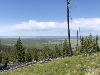 Top of Mist Creek Pass