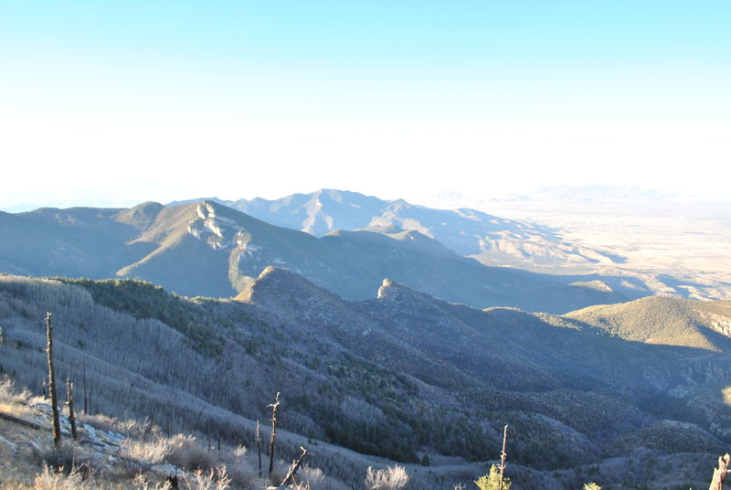 Peak - looking south