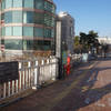 The stamping box at the west end of Gwangjingyo  Bridge.