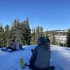 Lunch at the Viewpoint overlooking the North Fork Umatilla Wilderness