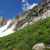 Glacier above Lake Angeline