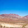 Calico Mountains from Mule Canyon Road.