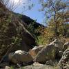 Boulders leading to Black Star Falls