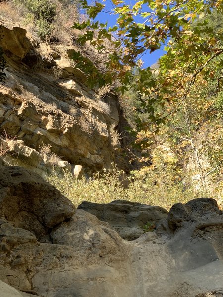 Some bouldering to do before the falls