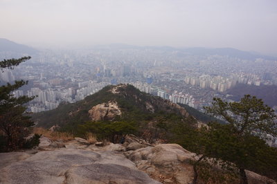 Greater Seoul from Jokduribong Peak
