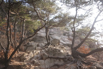Bukhansan Traverse towards Hyangnobong Peak