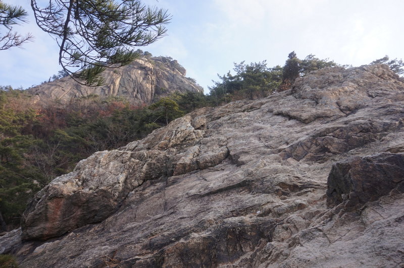 Bukhansan Traverse towards Hyangnobong Peak